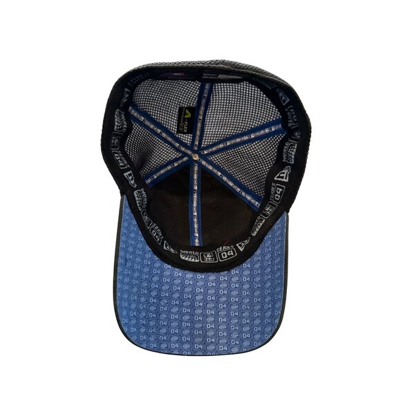 A-Flex Boston Red Sox 2004 World Series Champs Mesh Trucker Cap Black Blue - Picture 3 of 6